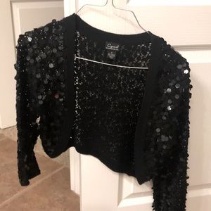 Evening Cropped Sweater